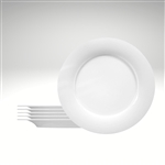 Savoy flat plate with rim 18 cm/6.8 inches, Set of 6