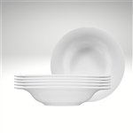 Savoy deep plate with wide rim 21 cm/8.5 inches, Set of 6