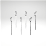 "Juntos" Three-prong Fork, Satin (6pcs), 5.3" L