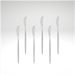 "Juntos" Cocktail Knife, Satin (6pcs), 7.5" L