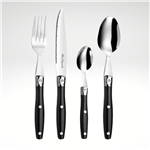 "Comptoir" Flatware Set, Black, 24pcs.