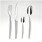 "Jet" Flatware Set, Satin finish, 24pcs.