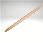 French Rolling Pin, tapered, 1.5" dia x 20" long