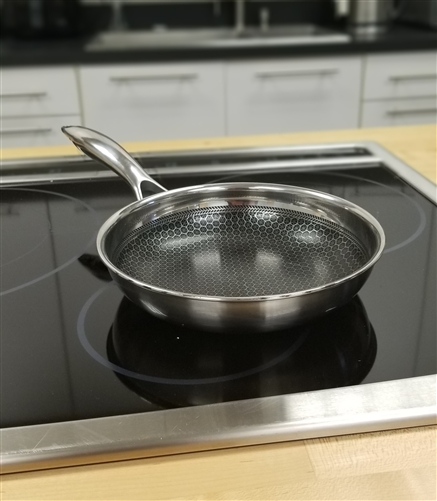 Frieling Black Cube Hybrid Stainless Steel/Nonstick 11 inch Saute Pan with Lid