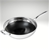 Black Cube Quick Release Wok, 12.5-inch