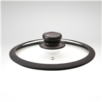 Universal Tempered Glass Lid, 8" dia.