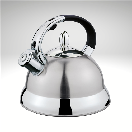 "Whistling Water Kettle ""Conte"" S/S, 2.9 Qt."
