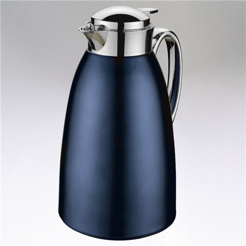 "Venezia" Insulated Server, glass liner, Blue, 34 fl. oz.