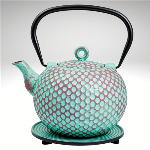 ja dim cast iron teapot