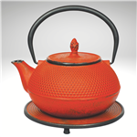 "Arare" 40 fl. oz. Red with trivet