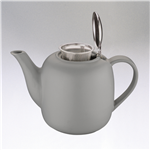 "London" Ceramic Teapot, Gray, 50 fl. oz.