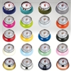 Image of all colors of the Kitchen Timer "Retro", navy blue, teal, olive, gray, orange, pink, mint green, yellow, light blue, cream, red, black, magenta, royal blue, white, kiwi, brass, copper, carbon, chrome
