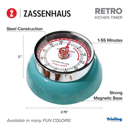 Frieling Magnetic Retro Kitchen Timer, 10 Colors on Food52