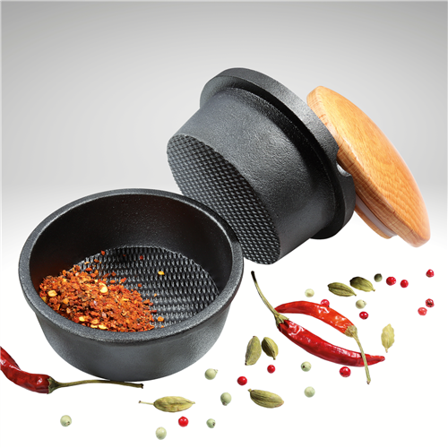 Cast Iron Spice Grater, 3.5 Inch