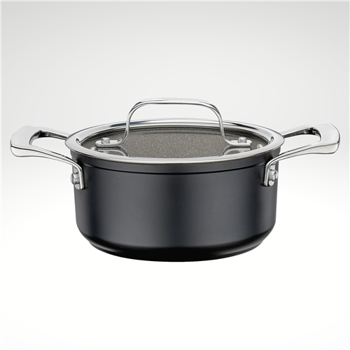 Meridian Intense Pro Stockpot with Lid, 3 qt. 8"