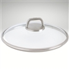 Diamond Lite Pro, Glass lid, round w/ vented knob, 8" dia.