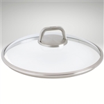 Diamond Lite Pro, Glass lid, round w/ vented knob, 8" dia.