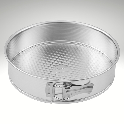 Zenker 10-inch Non-Stick Carbon Steel Springform Pan with 2 Bases, Standard  and Bund