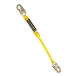 4' Single Leg Shock Absorbing Lanyard