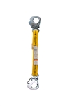 Non-Shock Absorbing Lanyard, Single Leg / Steel Snap Hook - 4'