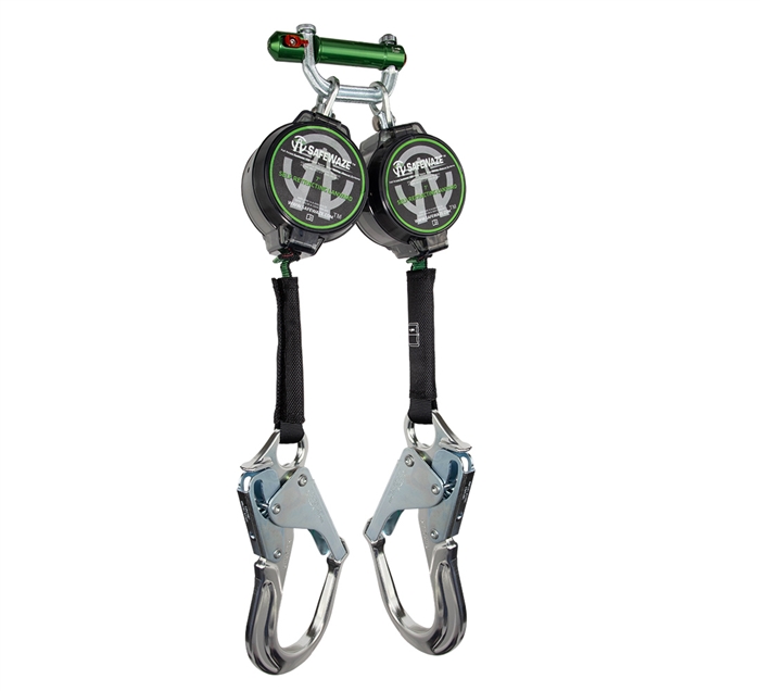 7' Lightweight Dual Leg Web Retractable with Aluminum Rebar Hooks