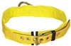 Tongue Buckle Belt with Back D-ring and 3" Pad - X-Large | 1000005