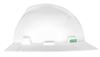 V-Gard Full Brim Hard Hat - white by MSA 475369