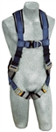ExoFit Harness, vest style, front & back D-rings, loops for belt, quick-connect buckles (LG)