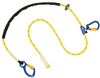 Adjustable Rope Positioning Lanyard with Aluminum Carabiner
