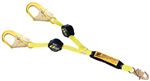 Retrax 100% Tie-Off Shock Absorbing Lanyard with Aluminum Rebar Hooks | 1241482