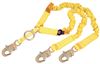 2 -100% Tie-Off Shock Absorbing Lanyard with D-ring for SRL