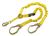 ShockWave 2 -100% Tie-Off Shock Absorbing Lanyard with Steel Rebar Hooks | 1244456