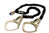 2 Arc Flash 100% Tie-Off Shock Absorbing Lanyard with Saflok Tower Hooks