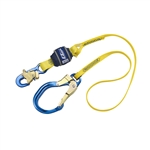 EZ-STOP Shock Lanyard w/ Aluminum Rebar Hook