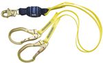 Force2 100% Tie-Off Shock Absorbing Lanyard with Snap Hook | 1246159