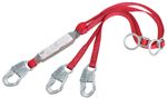 PRO Pack Tie-Back 100% Tie-Off Shock Absorbing Lanyard with D-ring | 1342200