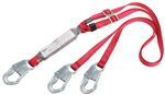 PRO Pack Adjustable 100% Tie-Off Shock Absorbing Lanyard | 1342250