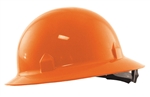 Orange Blockhead Full Brim Hard Hat by Jackson Safety