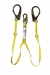 Guardian Adjustable Shock Absorbing Lanyard, Double Leg - 4'-6' | 20091