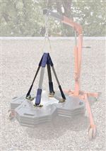 DBI-SALA Web Sling Lifting Kit for Roof Top Counterweight Anchor | 2104190