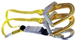 Guardian Double Shock Absorbing Lanyard with Rebar Hooks - 21214