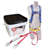 Compliance in a Can Light Roofer's Fall Protection Kit - 48 Pack | 2199806