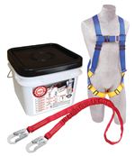 Compliance in a Can Light Roofer's Fall Protection Kit - In a Bucket | 2199809