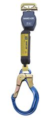 Quick Connect Self Retracting Lifeline with Aluminum Locking Rebar Hook - Web