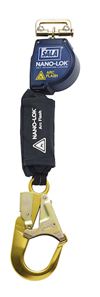 Arc Flash Quick Connect Self Retracting Lifeline with Aluminum Rebar Hook