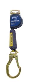 Extended Length Quick Connect Self Retracting Lifeline with Steel Locking Rebar Hook - Web
