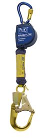 Extended Length Self Retracting Lifeline with Anchor Hook/Aluminum Rebar Hook - Web