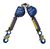 Nano-Lok Extended Length Twin-Leg Quick Connect Self Retracting Lifeline with Aluminum Snap Hooks - Web - 11 ft . | 3101623