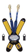 Twin-Leg Quick Connect Self Retracting Lifeline with Swiveling Snap Hooks - Web- 6 ft.