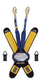 Talon Twin-Leg Quick Connect Self Retracting Lifeline with Swiveling Snap Hooks - Web- 6 ft. | 3102014